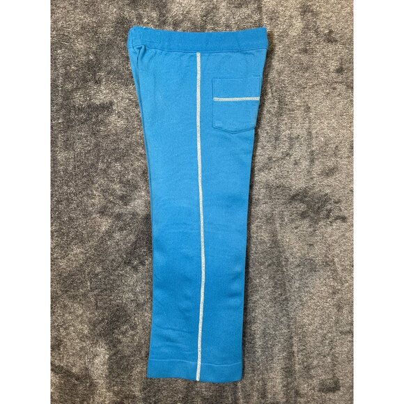Vintage 1970's Danskin "Full Fashion" Sky Blue 100% Nylon Pants Size 3 - Picture 3 of 5